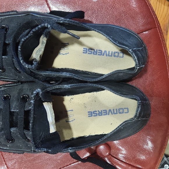 Black converse sneakers unisex - Picture 6 of 7